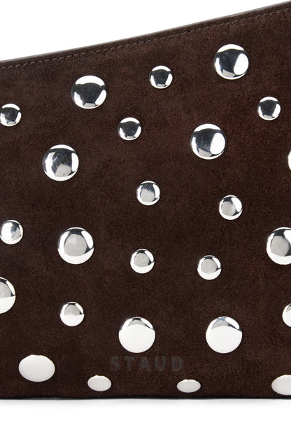 STAUD New In|Handbags Dani Mini Shoulder Bag Espresso Studs