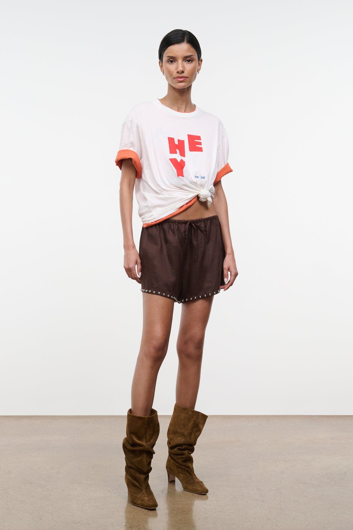 STAUD New In|Shoes Wally Slouch Boot Cigar