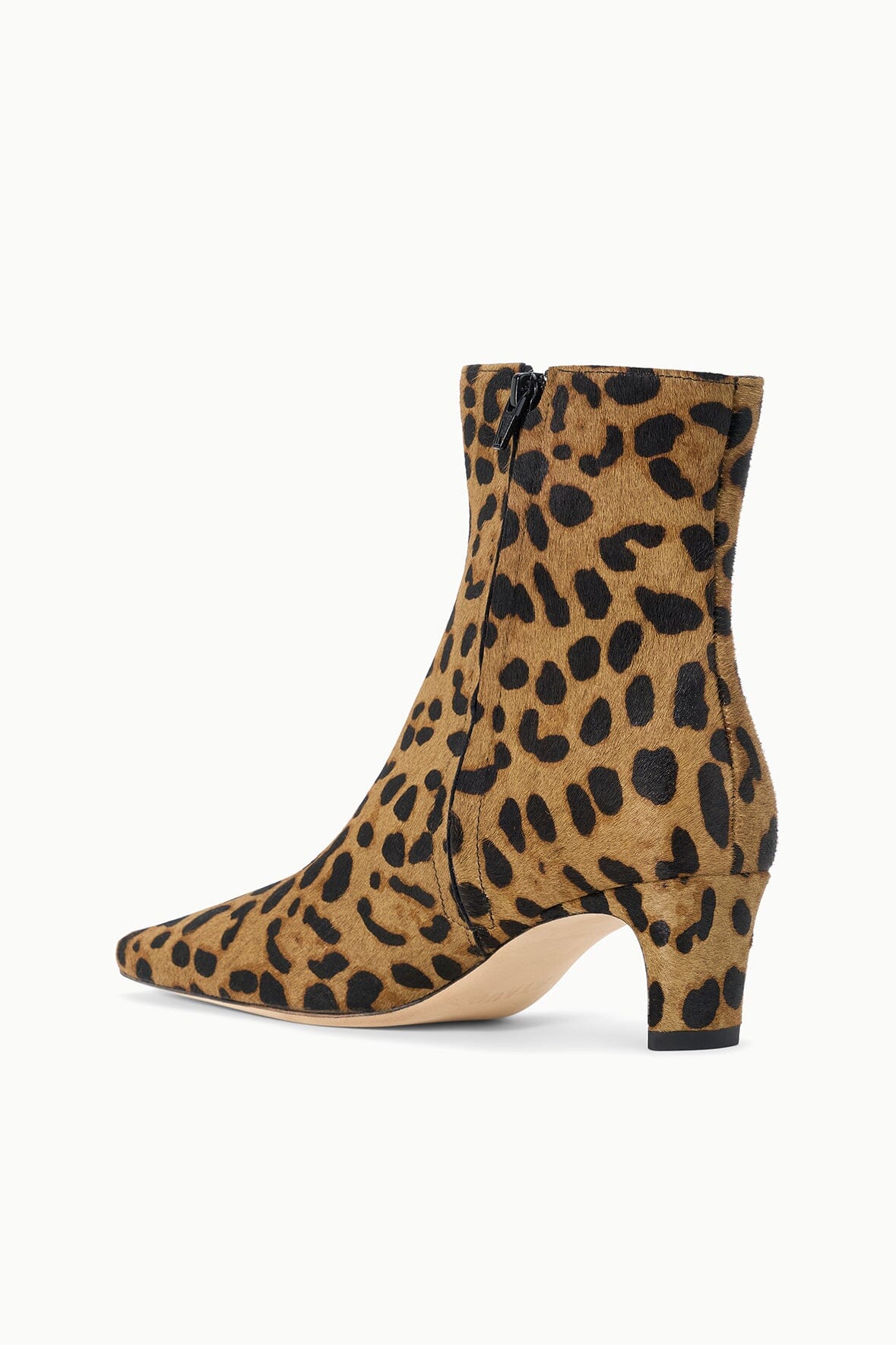 STAUD New In|Shoes Wally Ankle Boot Cheetah