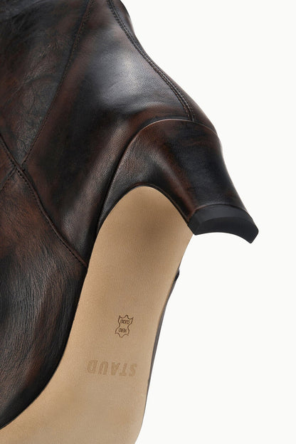 STAUD New In|Shoes Western Wally Boot Espresso Distressed