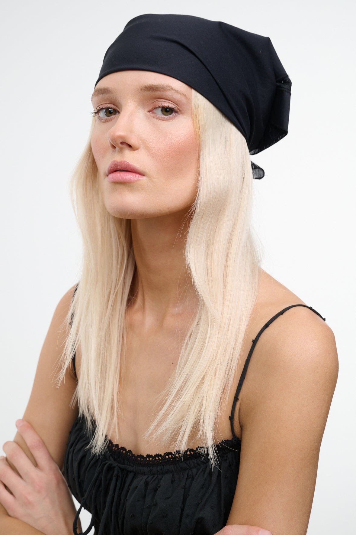 STAUD New In|Accessories Sunny Headscarf Black