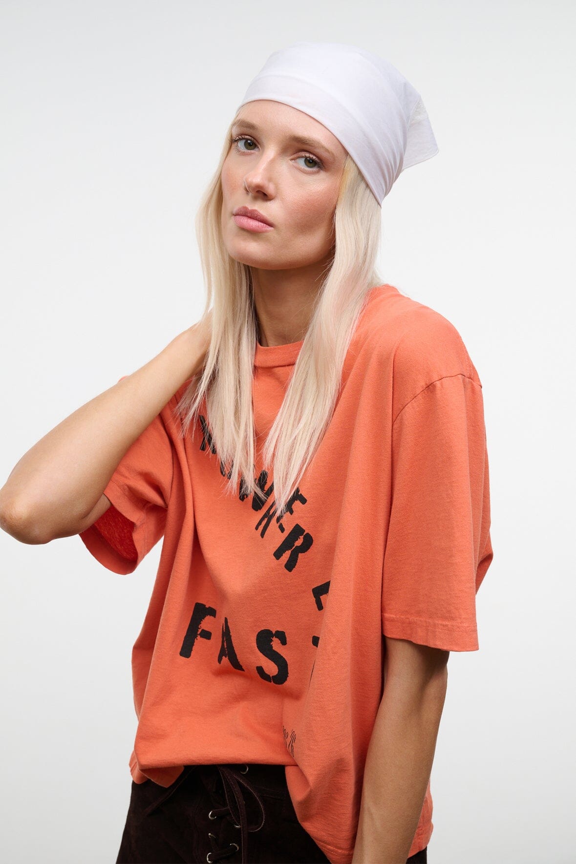 STAUD New In|Accessories Sunny Headscarf Ivory