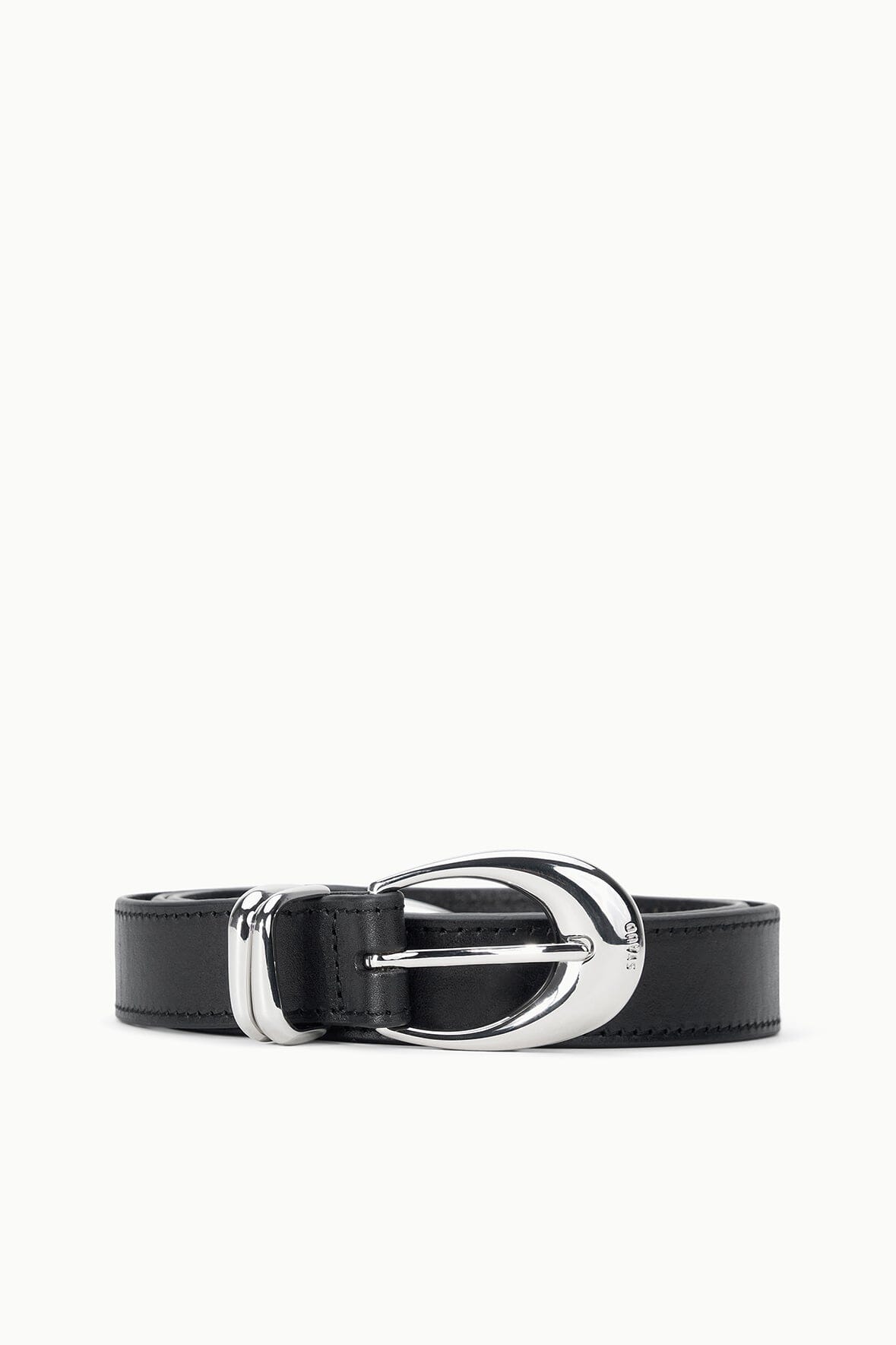 STAUD New In|Accessories Moon Metal Keeper Belt - 26 Mm Black