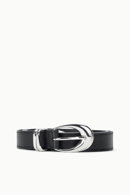 STAUD New In|Accessories Moon Metal Keeper Belt - 26 Mm Black