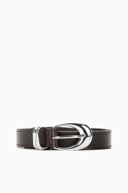 STAUD New In|Accessories Moon Metal Keeper Belt - 26 Mm Espresso