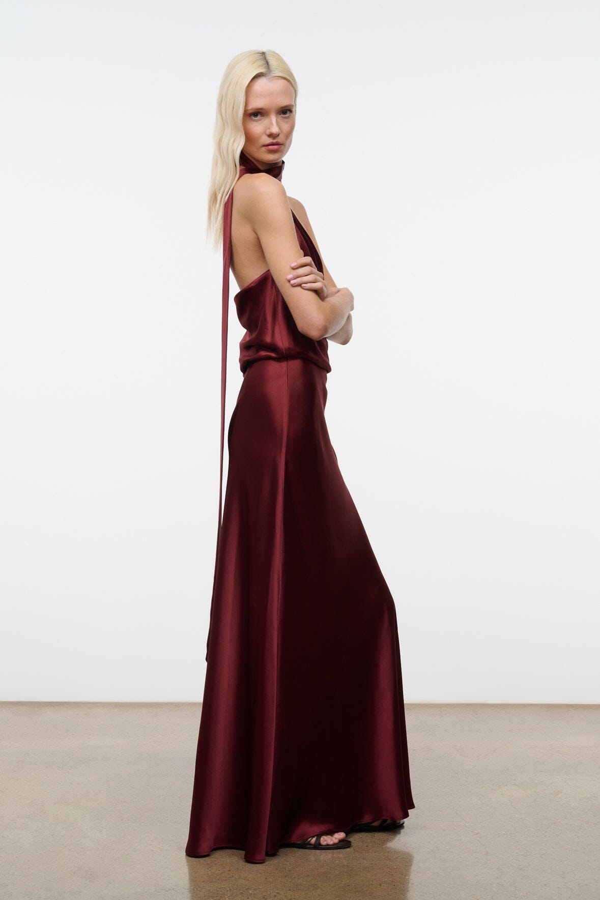 STAUD Clothing|Dresses|New In Estelle Dress Pinot