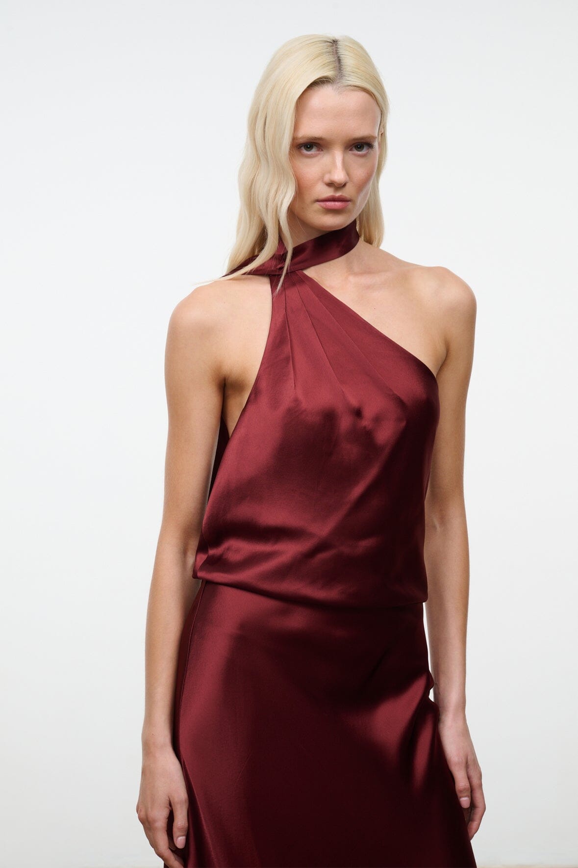 STAUD Clothing|Dresses|New In Estelle Dress Pinot