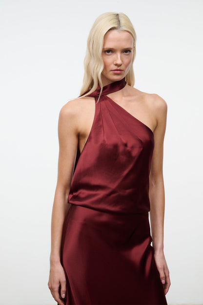STAUD Clothing|Dresses|New In Estelle Dress Pinot