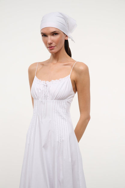STAUD Clothing|Dresses Margi Dress White