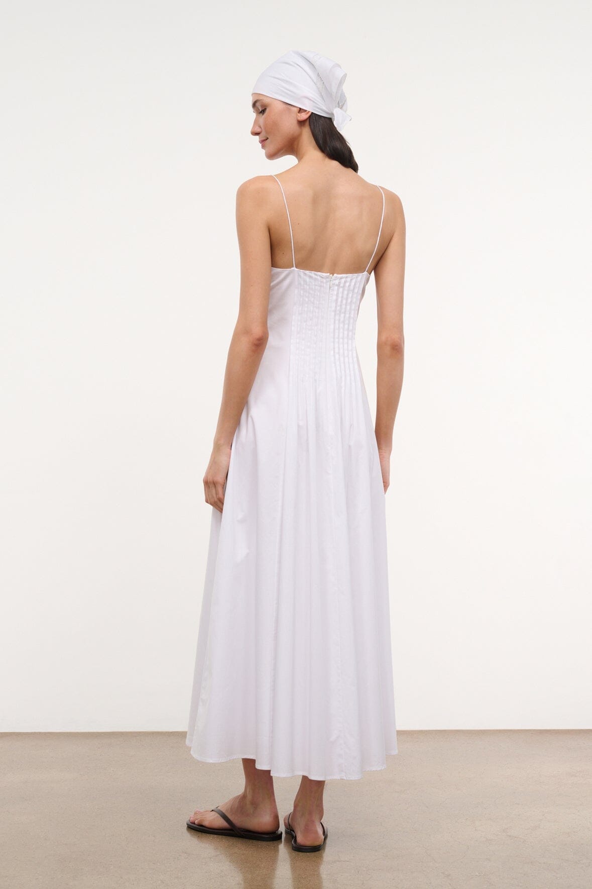 STAUD Clothing|Dresses Margi Dress White