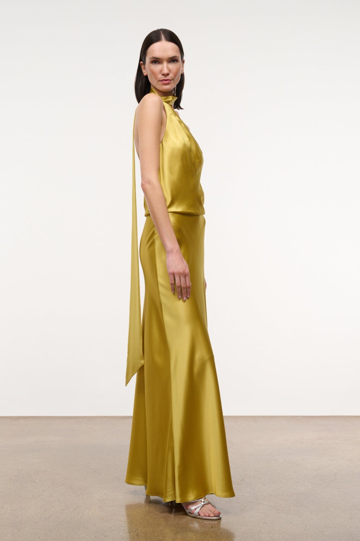 STAUD Clothing|Dresses|New In Estelle Dress Citron