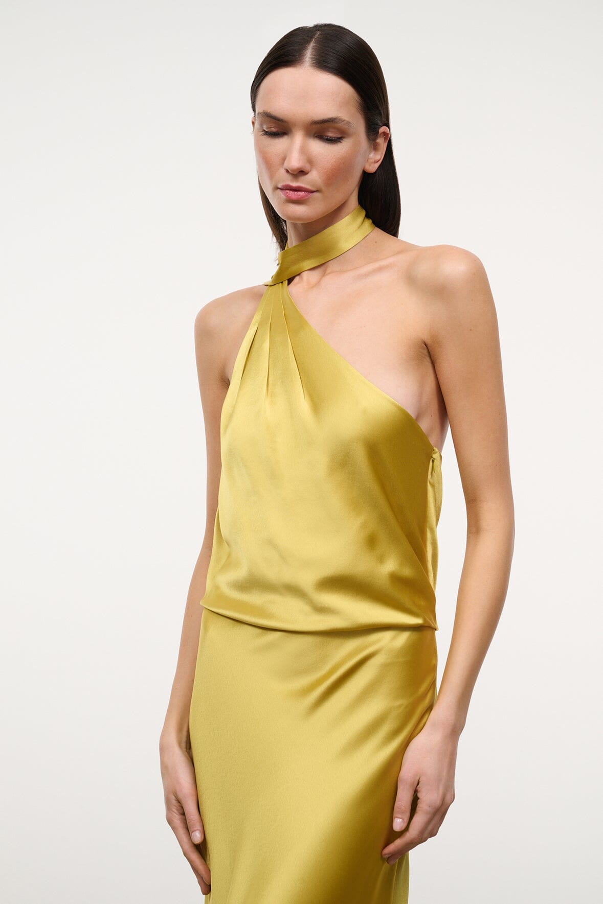 STAUD Clothing|Dresses|New In Estelle Dress Citron
