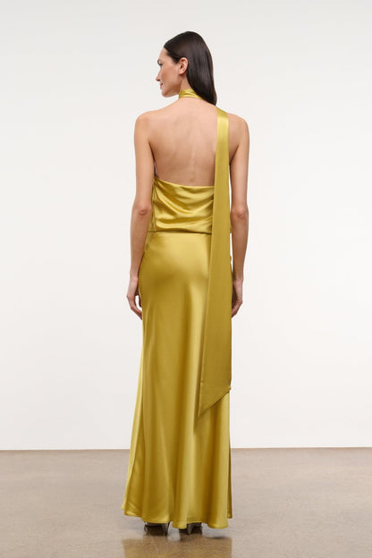 STAUD Clothing|Dresses|New In Estelle Dress Citron