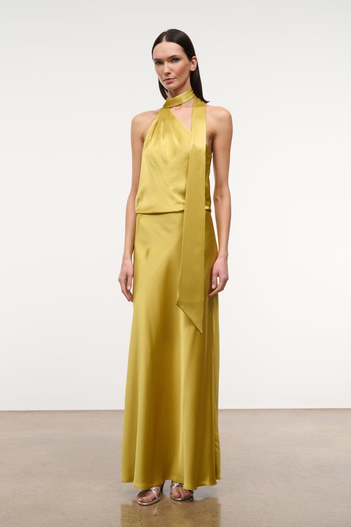 STAUD Clothing|Dresses|New In Estelle Dress Citron