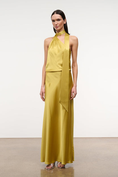 STAUD Clothing|Dresses|New In Estelle Dress Citron