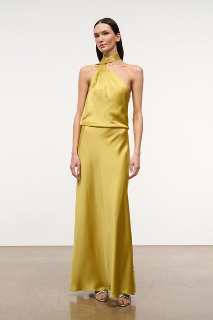 STAUD Clothing|Dresses|New In Estelle Dress Citron