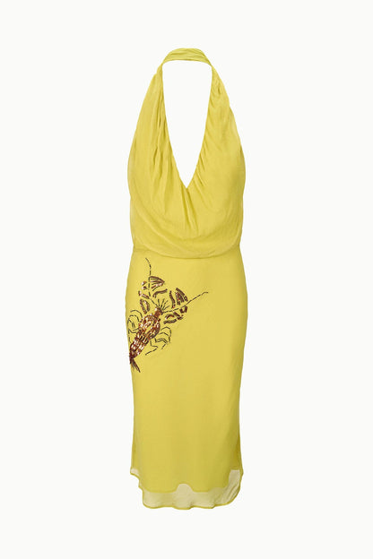STAUD Clothing|Dresses|New In Simona Dress Citron