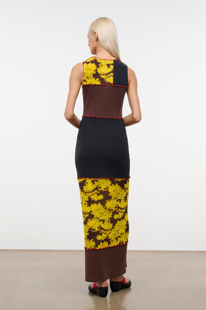 STAUD Clothing|Dresses|New In Primo Dress Daisy Multi
