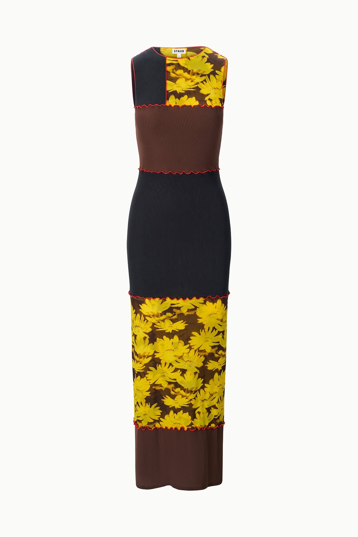 STAUD Clothing|Dresses|New In Primo Dress Daisy Multi