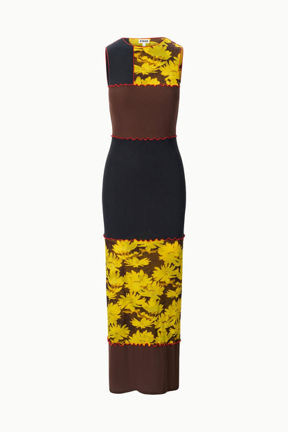 STAUD Clothing|Dresses|New In Primo Dress Daisy Multi