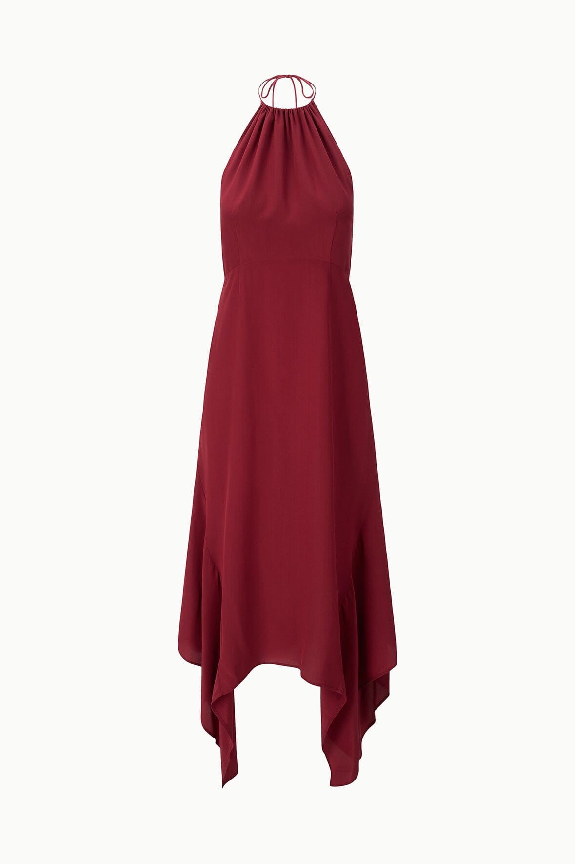 STAUD Clothing|Dresses|New In Bianca Silk Dress Pinot