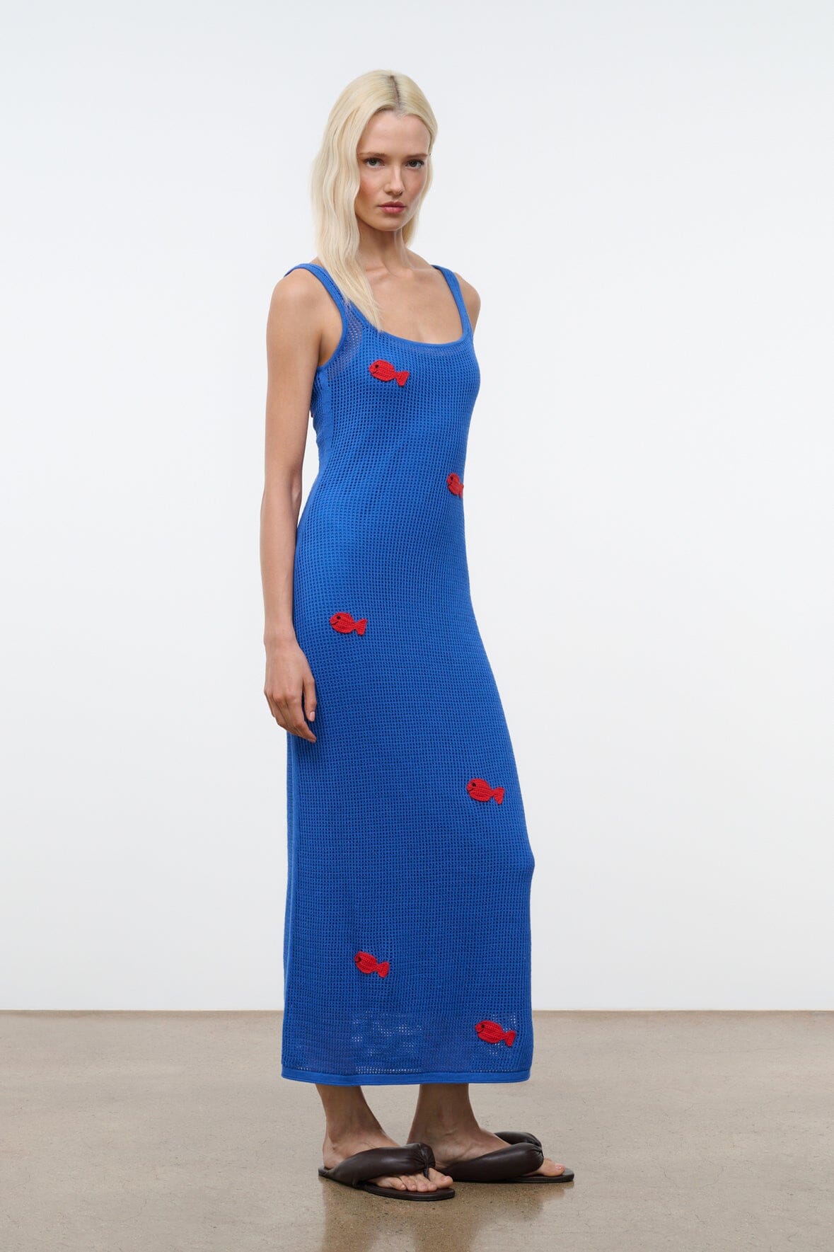 STAUD Clothing|New In Pietro Dress Da Adolfo Blue