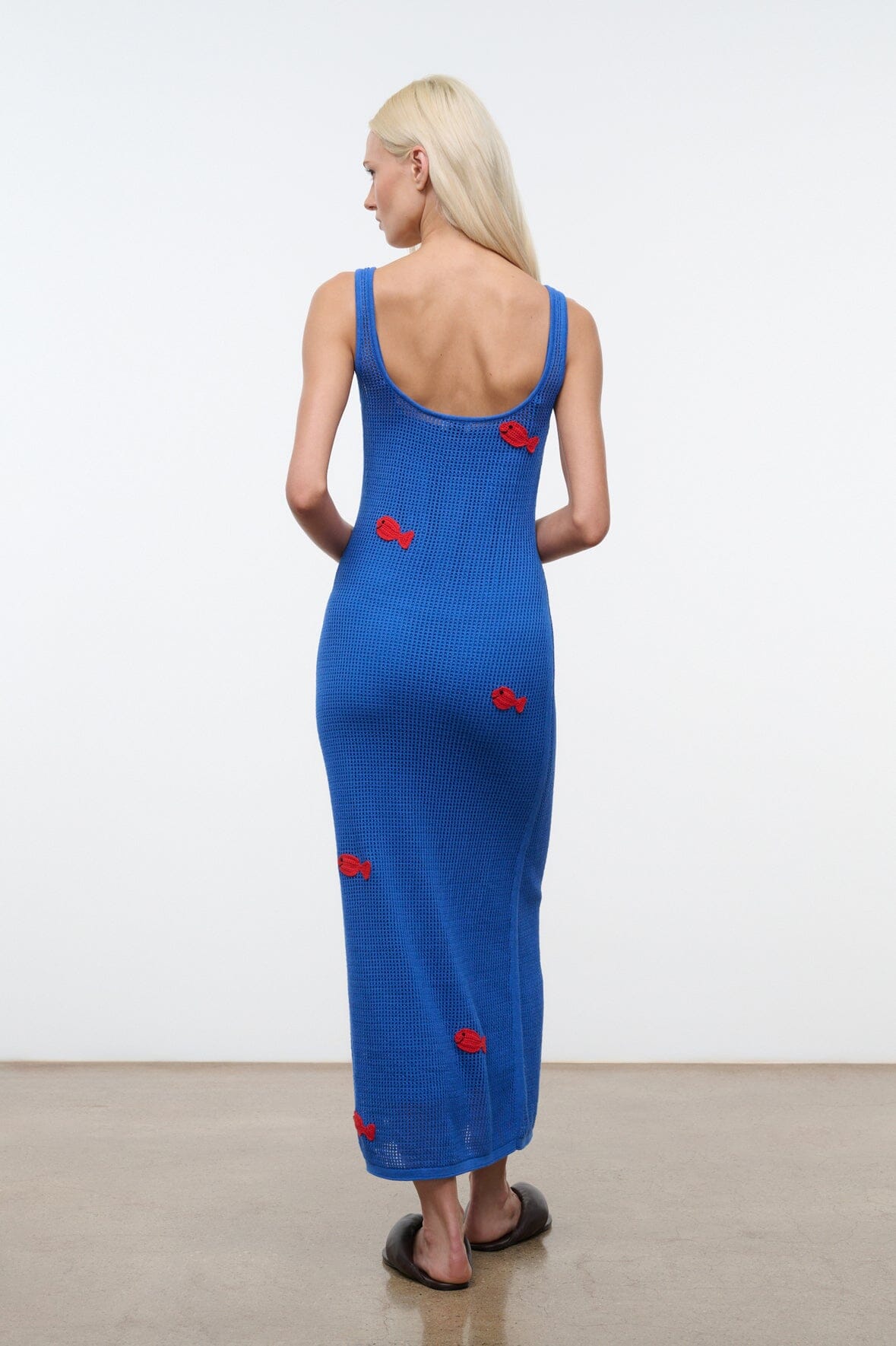 STAUD Clothing|New In Pietro Dress Da Adolfo Blue