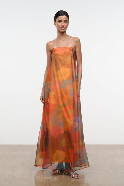 STAUD Clothing|Dresses|New In Allyson Dress Superbloom
