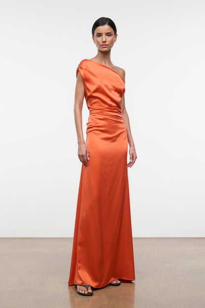 STAUD Clothing|Dresses|New In Phare Silk Maxi Dress Koi