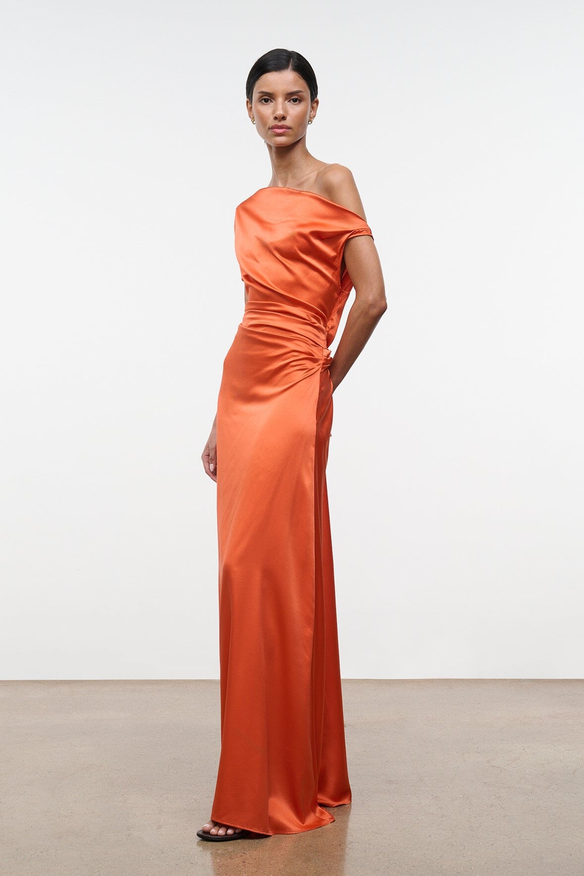 STAUD Clothing|Dresses|New In Phare Silk Maxi Dress Koi