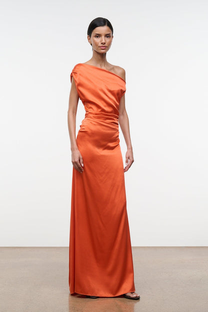 STAUD Clothing|Dresses|New In Phare Silk Maxi Dress Koi