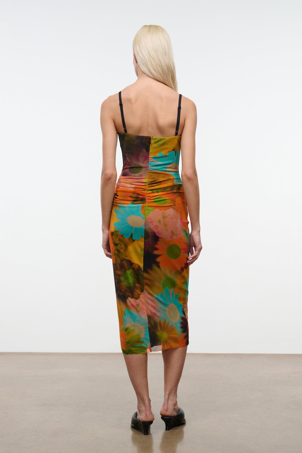 STAUD Clothing|Dresses|New In Evangeline Dress Superbloom