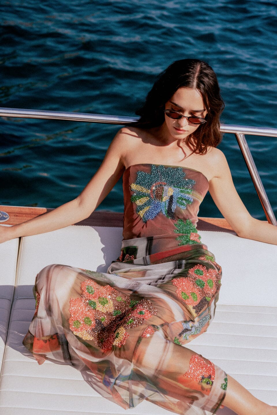 STAUD Clothing|Dresses|New In Liliana Dress Superbloom Scarf