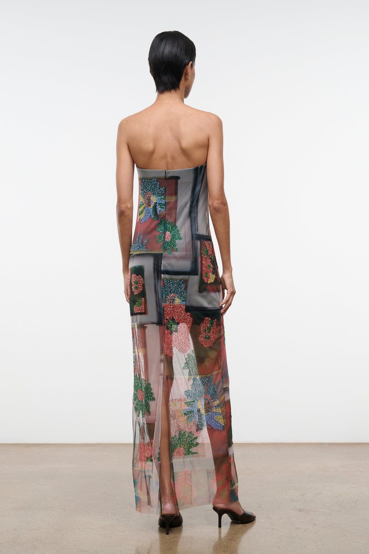 STAUD Clothing|Dresses|New In Liliana Dress Superbloom Scarf