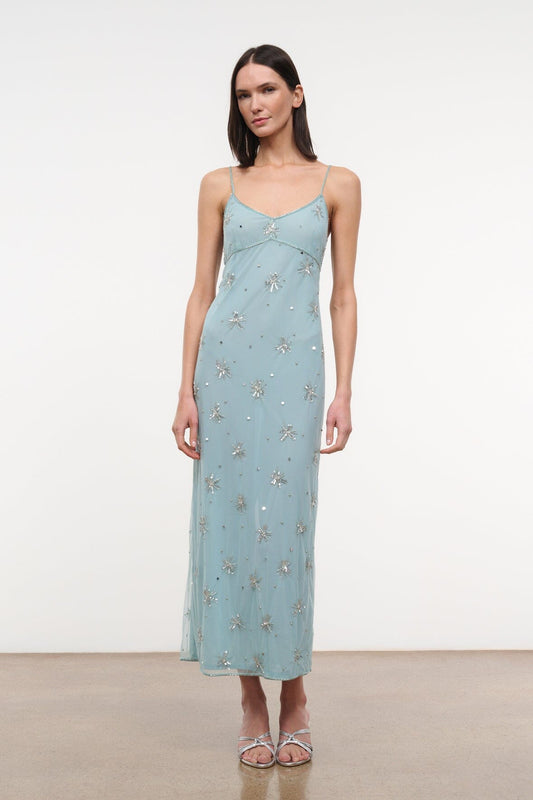 STAUD Clothing|Dresses Azzurra Dress Lakeside