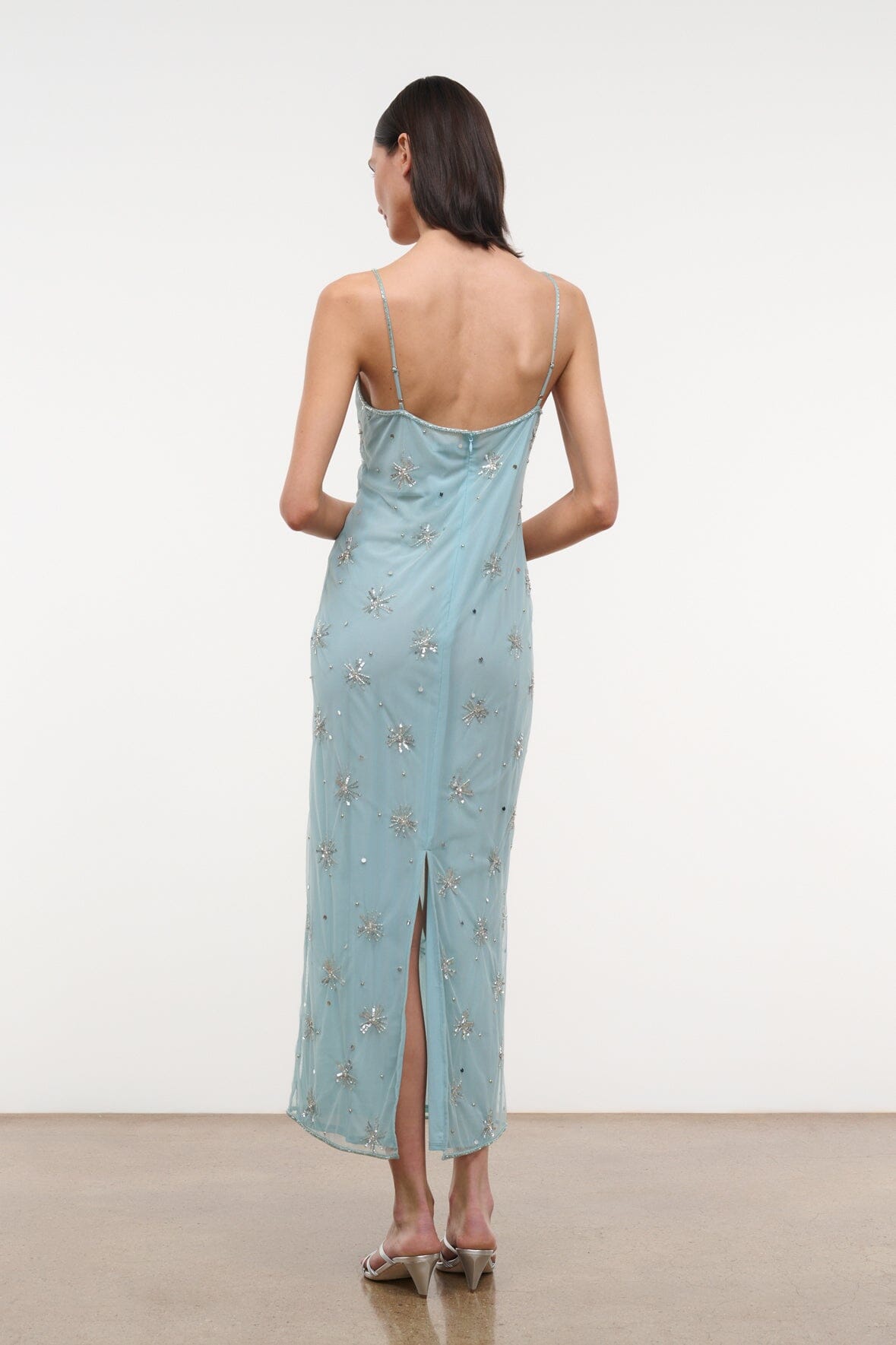 STAUD Clothing|Dresses Azzurra Dress Lakeside