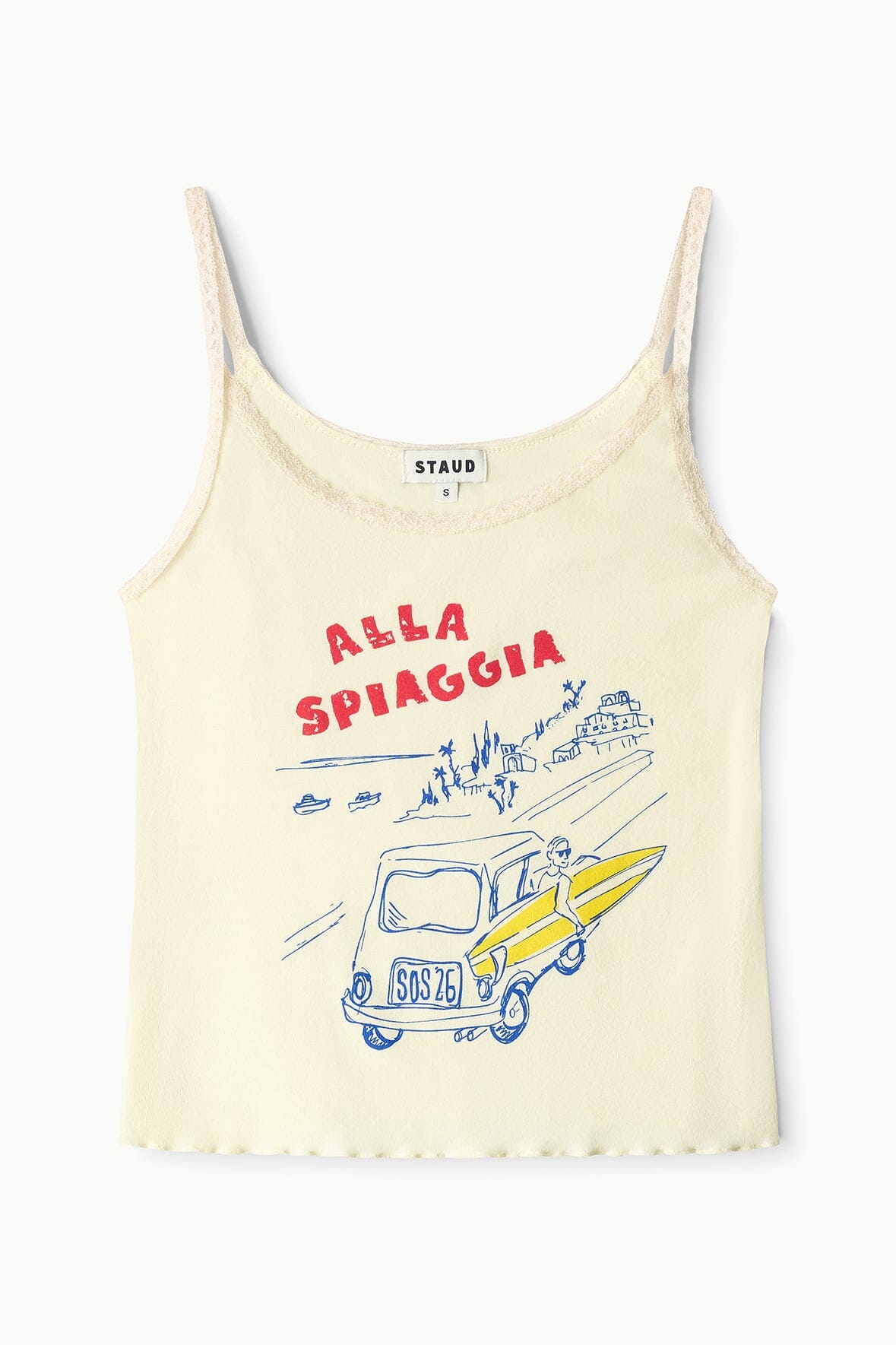 STAUD Clothing Vatolla Top Alla Spiaggia
