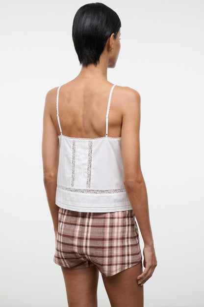 STAUD Clothing Corinna Top Ivory
