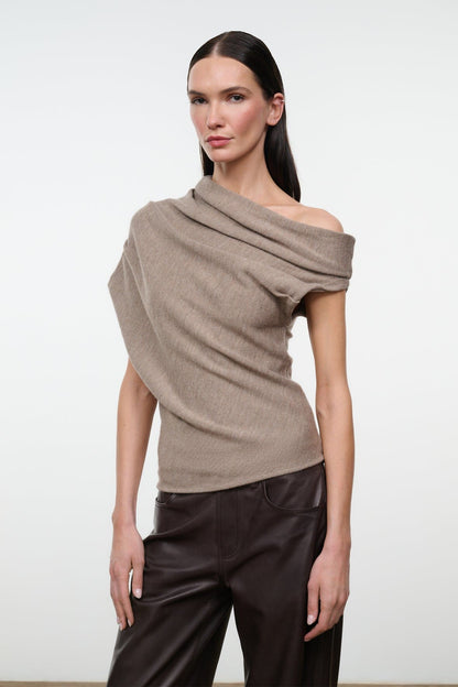 STAUD Clothing Mabel Sweater Sesame