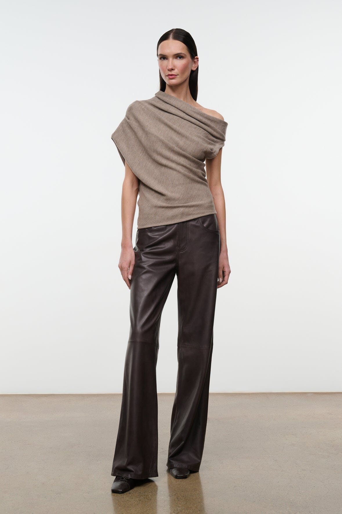 STAUD Clothing Mabel Sweater Sesame