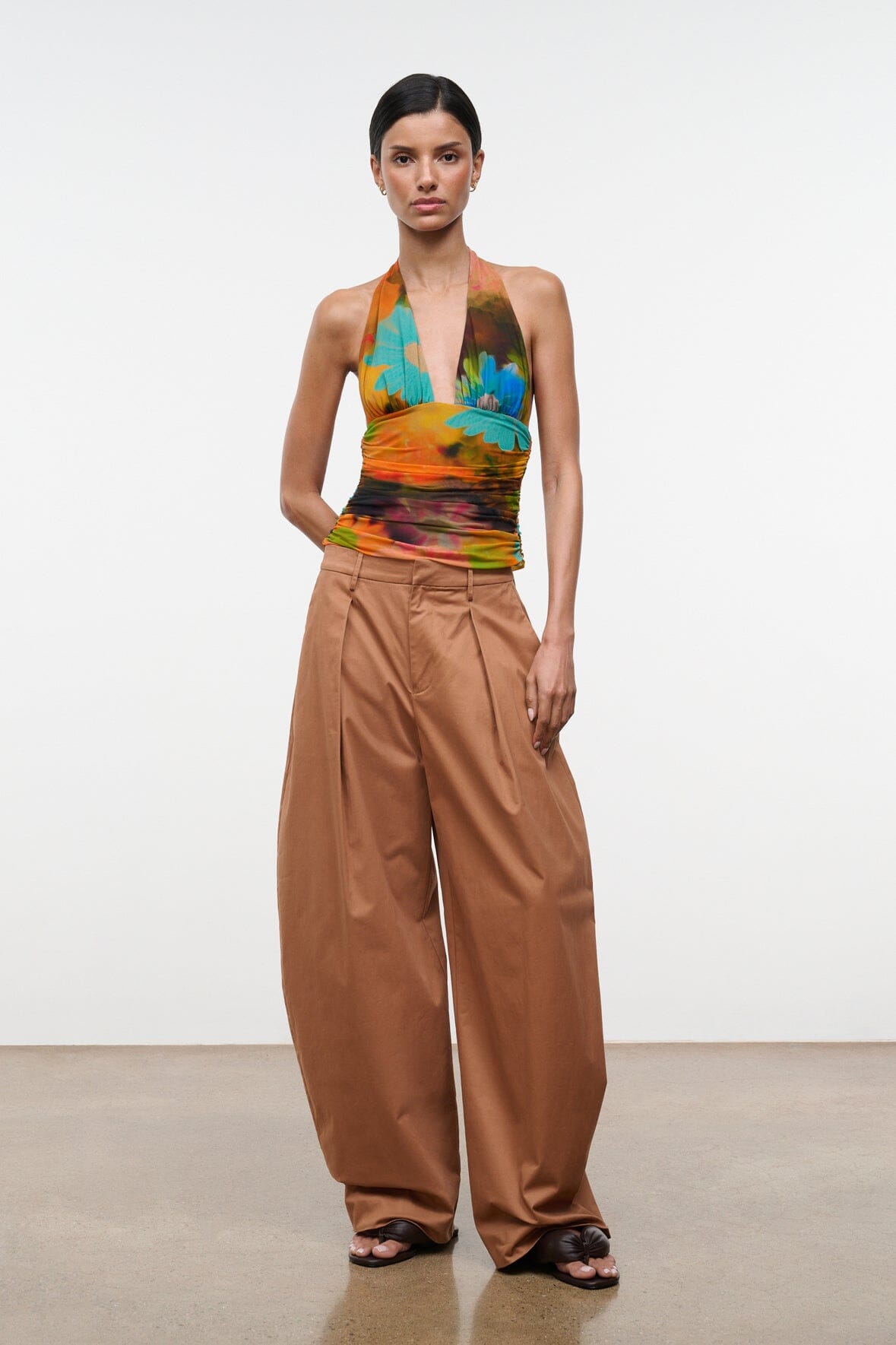 STAUD Clothing|New In Alessandra Top Superbloom