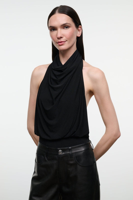 STAUD Clothing|New In Monay Bodysuit Black