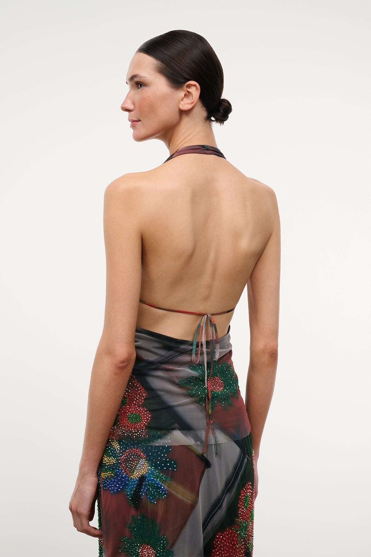 STAUD Clothing|New In Felice Top Superbloom Scarf