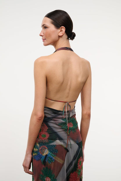 STAUD Clothing|New In Felice Top Superbloom Scarf