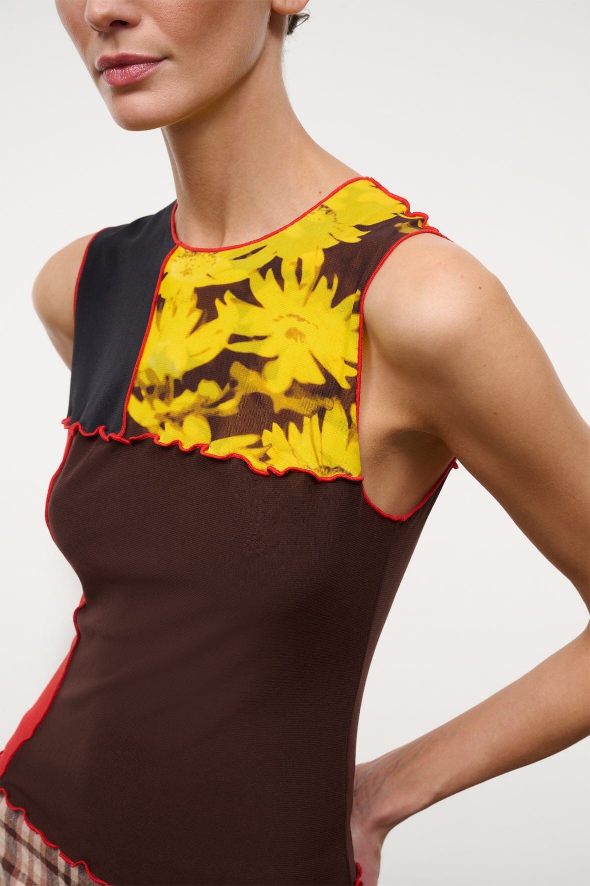 STAUD Clothing Primo Top Daisy Multi