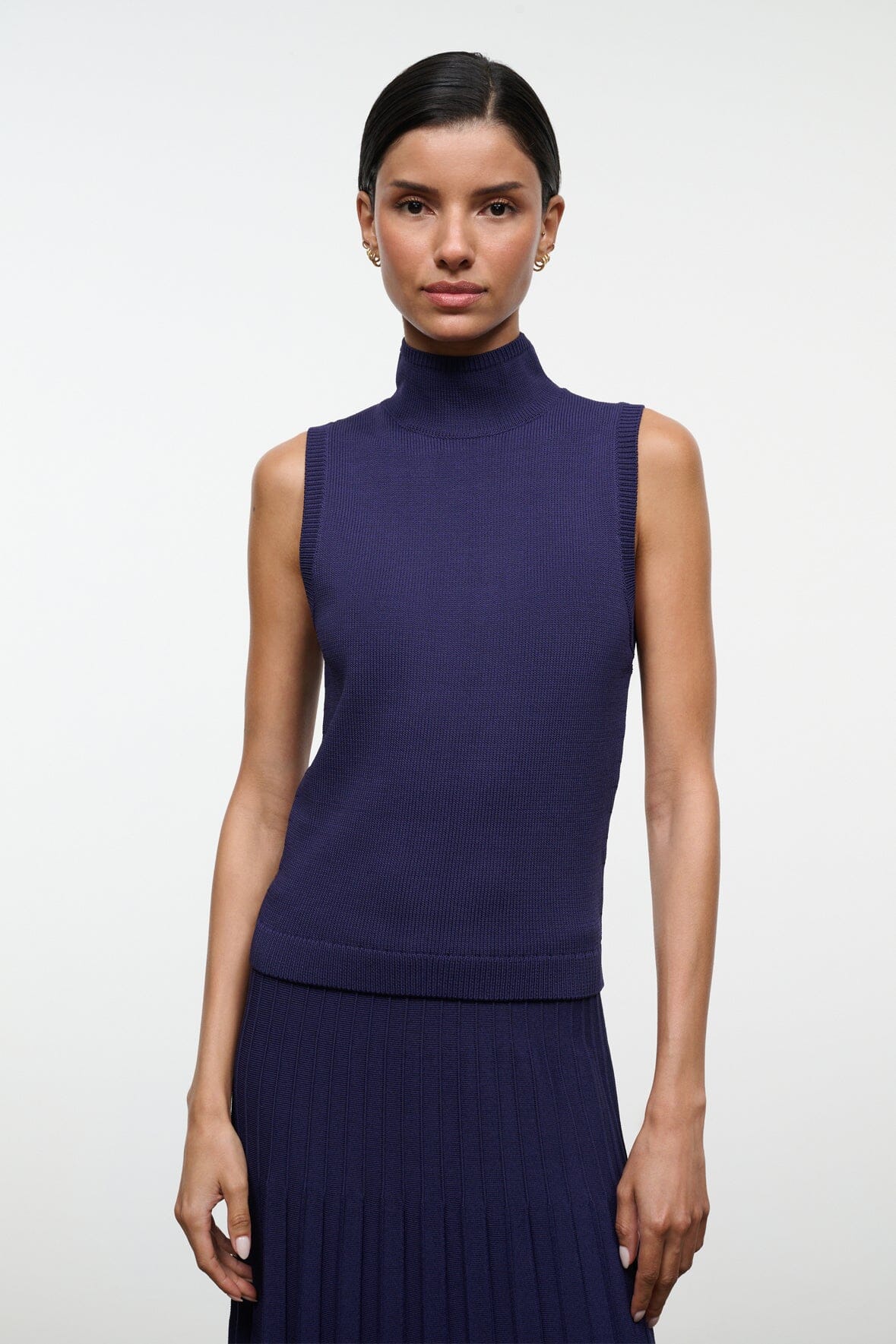 STAUD Clothing|New In Montclair Top Midnight