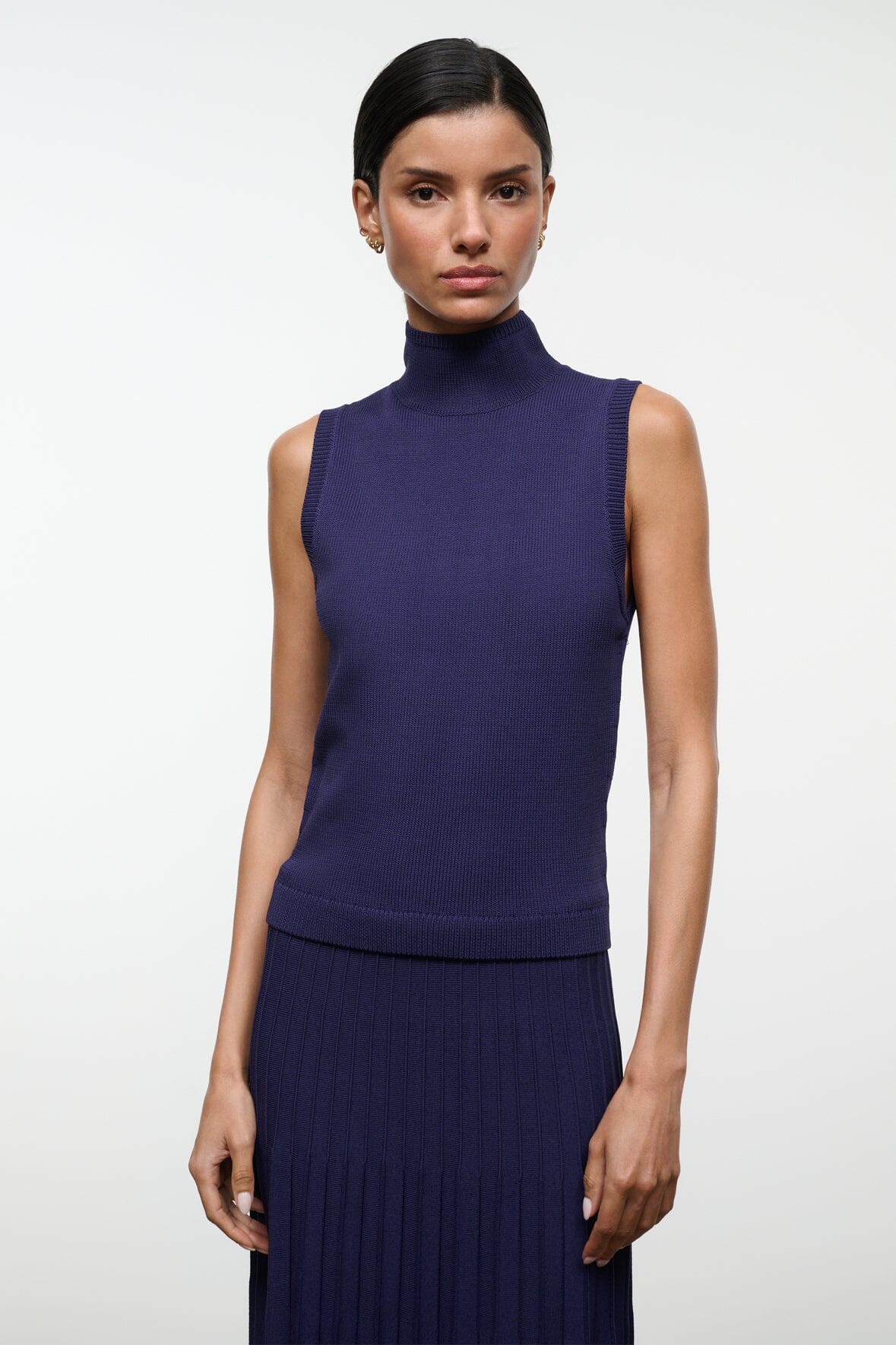 STAUD Clothing|New In Montclair Top Midnight