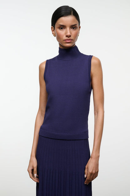 STAUD Clothing|New In Montclair Top Midnight