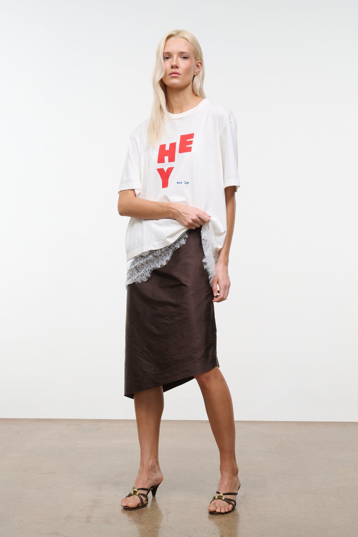 STAUD Clothing|Dresses Georgia Silk Convertible Top Earth