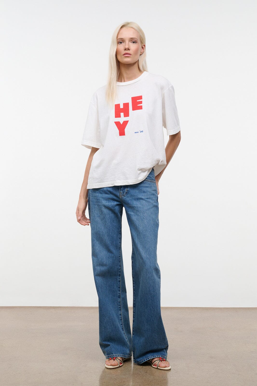 STAUD Clothing|New In Liam Relaxed Tee Hey